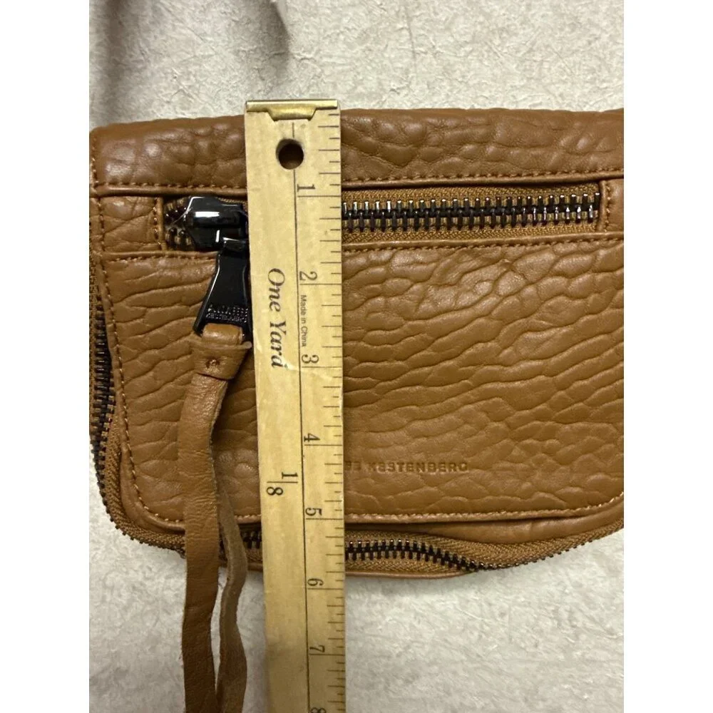 Aimee Kestenberg Good Times Mini Cross Body Purse Handbag Leather Brown NEW